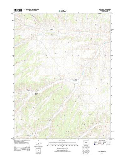 Wolf Ridge, CO (2013, 24000-Scale) Preview 1