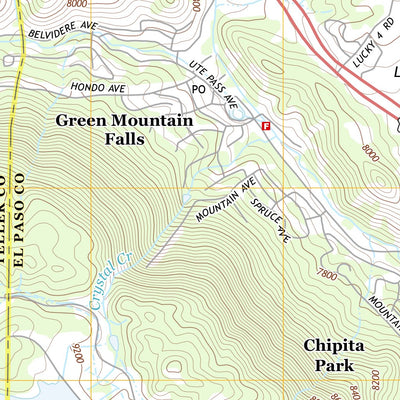 Woodland Park, CO (2013, 24000-Scale) Preview 3