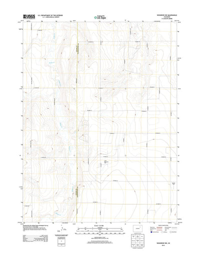 Woodrow NW, CO (2013, 24000-Scale) Preview 1