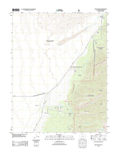 Zapata Ranch, CO (2013, 24000-Scale) Preview 1