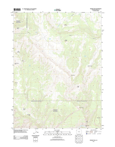 Zenobia Peak, CO (2013, 24000-Scale) Preview 1