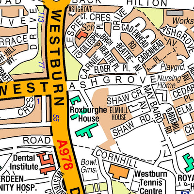 A-Z City Of Aberdeen Street Mapping