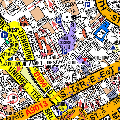 A-Z City Of Aberdeen Street Mapping