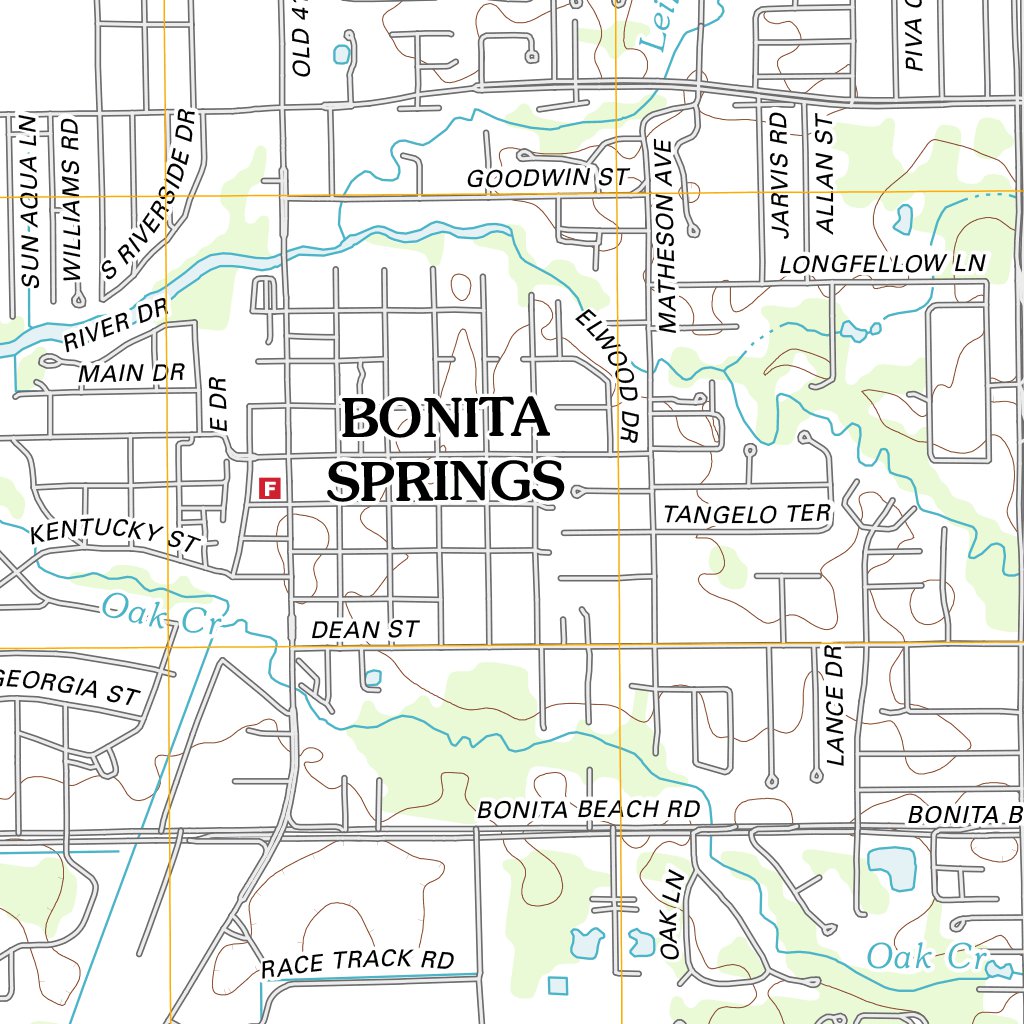 Bonita Springs, FL (2012, 24000-Scale) Map by United States Geological ...