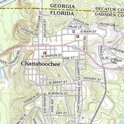 Chattahoochee, FL-GA (2012, 24000-Scale) Preview 3