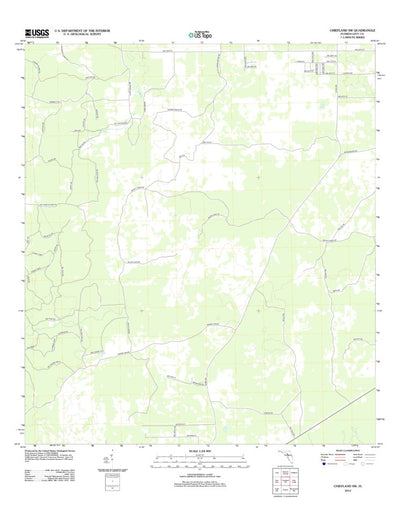 Chiefland SW, FL (2012, 24000-Scale) Preview 1
