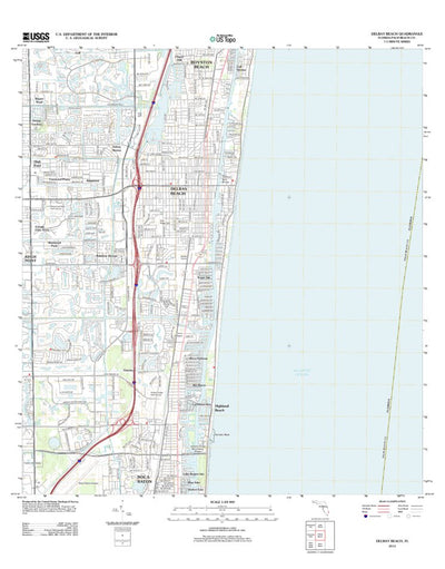 Delray Beach, FL (2012, 24000-Scale) Preview 1