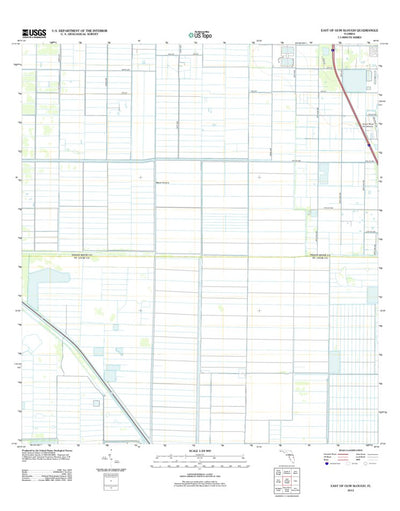 East Of Gum Slough, FL (2012, 24000-Scale) Preview 1