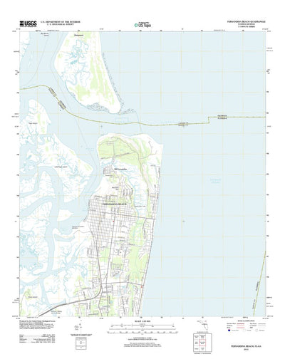 Fernandina Beach, FL-GA (2012, 24000-Scale) Preview 1