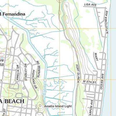 Fernandina Beach, FL-GA (2012, 24000-Scale) Preview 2
