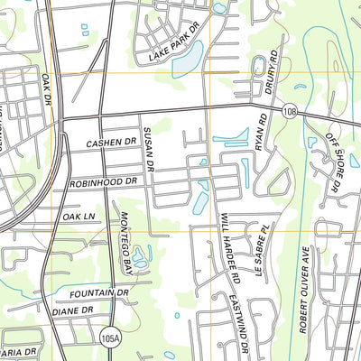 Fernandina Beach, FL-GA (2012, 24000-Scale) Preview 3