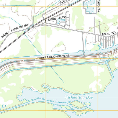 Fisheating Bay, FL (2012, 24000-Scale) Preview 3