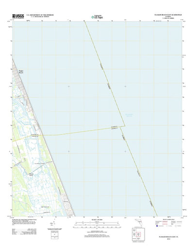 Flagler Beach East, FL (2012, 24000-Scale) Preview 1