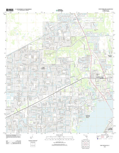 Fort Myers NW, FL (2012, 24000-Scale) Preview 1