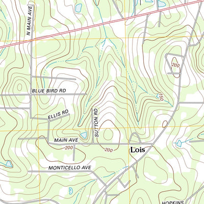 Lake Miccosukee, FL (2012, 24000-Scale) Preview 3