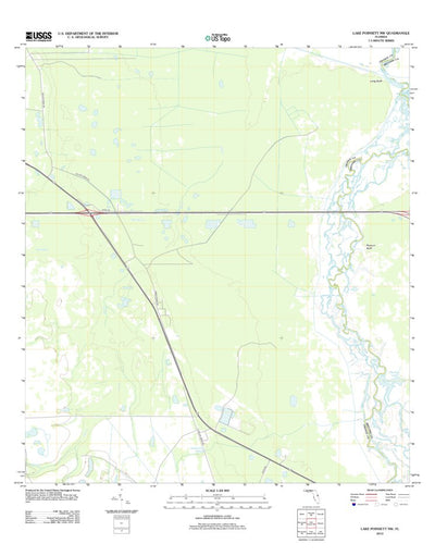Lake Poinsett NW, FL (2012, 24000-Scale) Preview 1