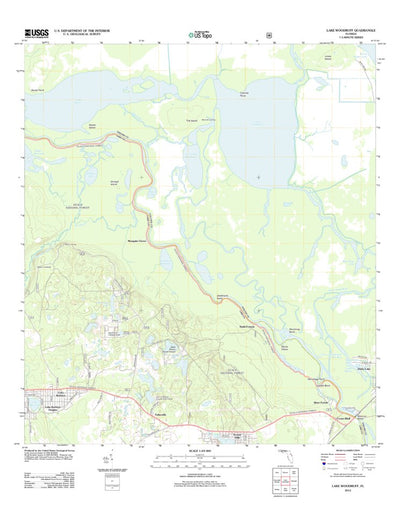 Lake Woodruff, FL (2012, 24000-Scale) Preview 1
