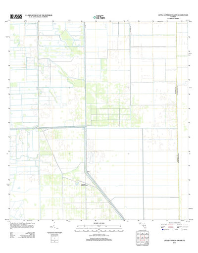 Little Cypress Swamp, FL (2012, 24000-Scale) Preview 1