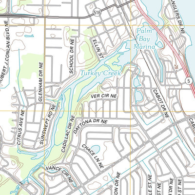 Melbourne East, FL (2012, 24000-Scale) Preview 3