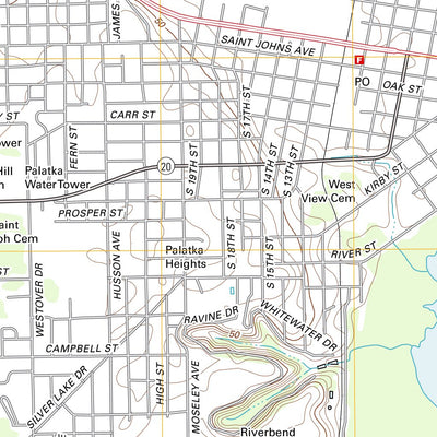 Palatka, FL (2012, 24000-Scale) Preview 3