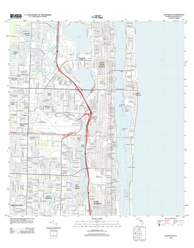 Palm Beach, FL (2012, 24000-Scale) Preview 1