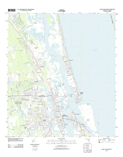 Saint Augustine, FL (2012, 24000-Scale) Preview 1
