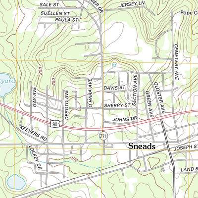 Sneads, FL-GA (2012, 24000-Scale) Preview 3