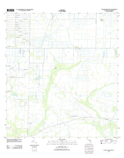 Taylor Creek NW, FL (2012, 24000-Scale) Preview 1