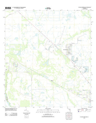 Taylor Creek SW, FL (2012, 24000-Scale) Preview 1