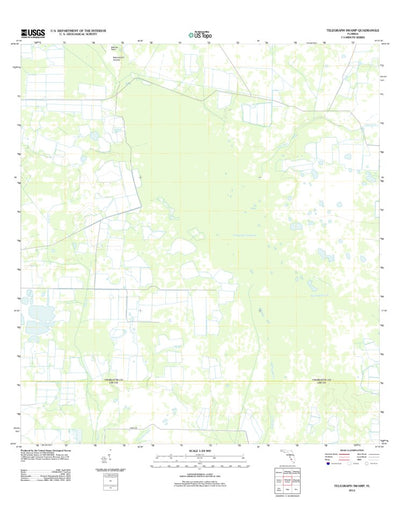 Telegraph Swamp, FL (2012, 24000-Scale) Preview 1