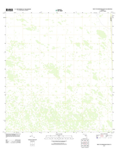 West Of Horseshoe Head, FL (2012, 24000-Scale) Preview 1