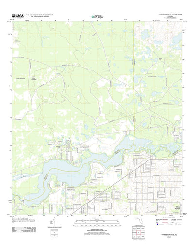 Yankeetown SE, FL (2012, 24000-Scale) Preview 1