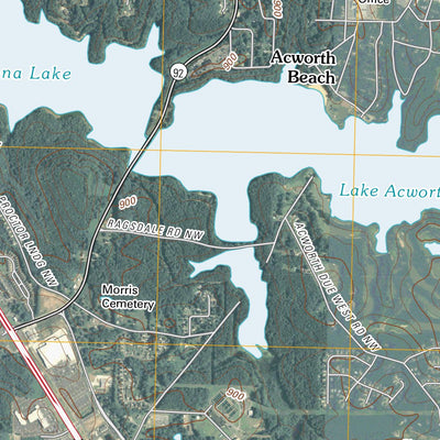Acworth, GA (2011, 24000-Scale) Preview 2