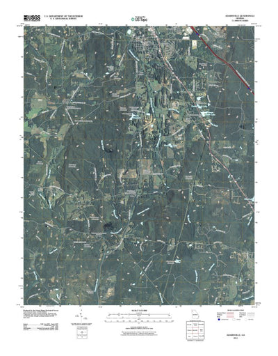 Adairsville, GA (2011, 24000-Scale) Preview 1
