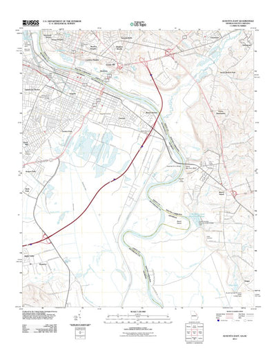 Augusta East, GA-SC (2011, 24000-Scale) Preview 1