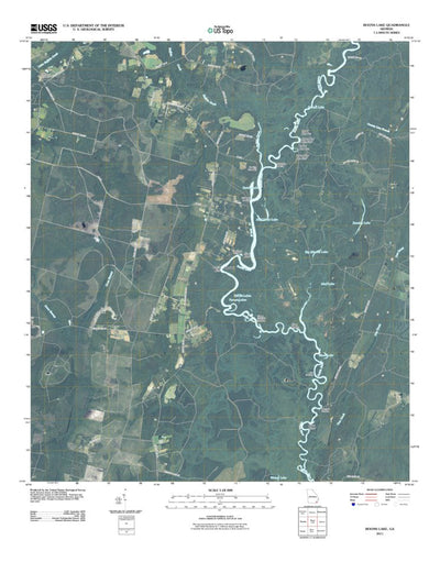 Boons Lake, GA (2011, 24000-Scale) Preview 1