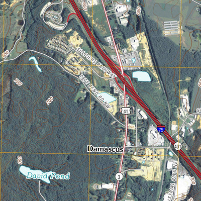 Calhoun North, GA (2011, 24000-Scale) Preview 2
