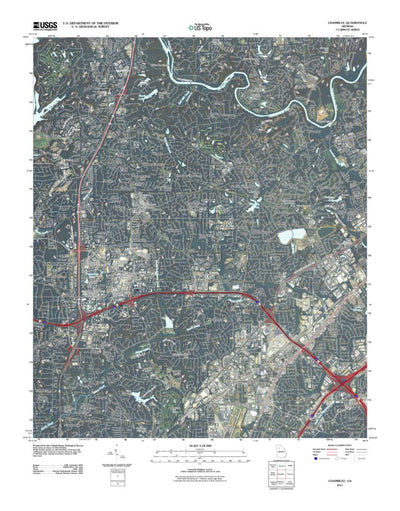 Chamblee, GA (2011, 24000-Scale) Preview 1