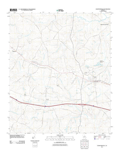 Crawfordville, GA (2011, 24000-Scale) Preview 1