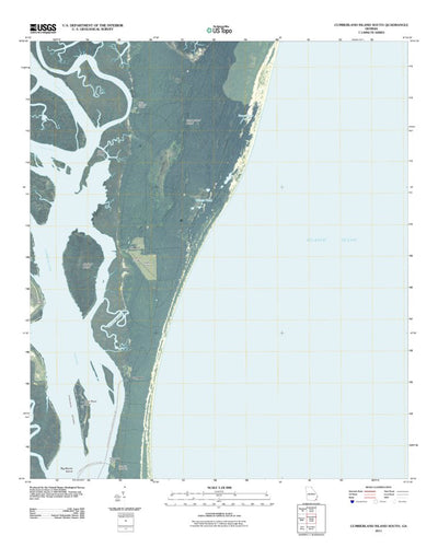 Cumberland Island South, GA (2011, 24000-Scale) Preview 1