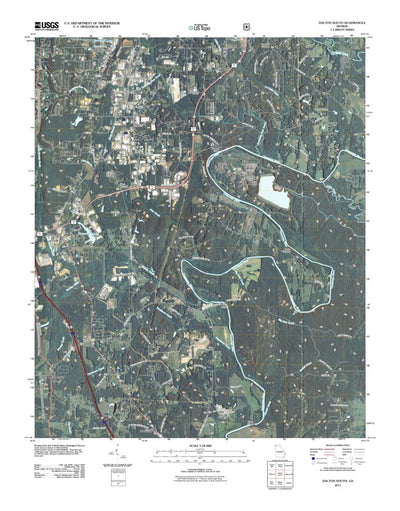 Dalton South, GA (2011, 24000-Scale) Preview 1