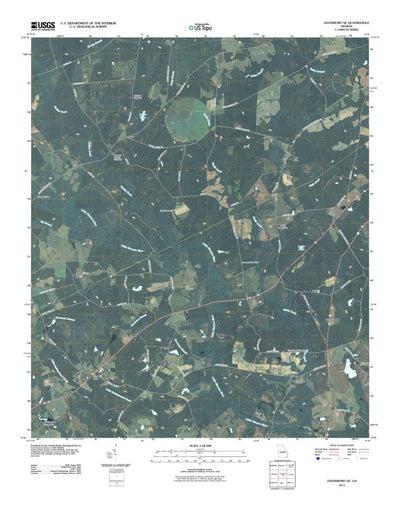 Davisboro SE, GA (2011, 24000-Scale) Preview 1