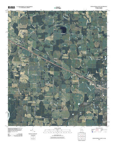 Donalsonville West, GA-AL (2011, 24000-Scale) Preview 1