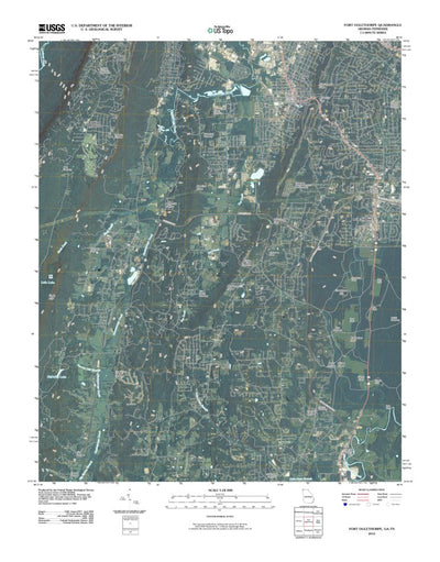 Fort Oglethorpe, GA-TN (2010, 24000-Scale) Preview 1
