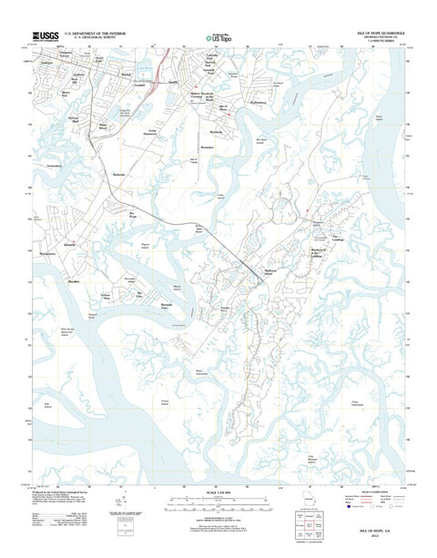 Isle Of Hope, GA (2012, 24000-Scale) Preview 1