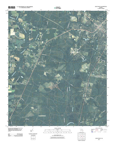 Jesup West, GA (2011, 24000-Scale) Preview 1