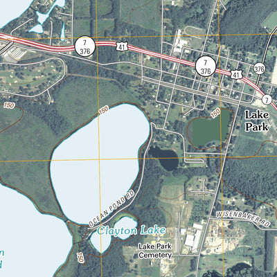 Lake Park, GA-FL (2011, 24000-Scale) Preview 2
