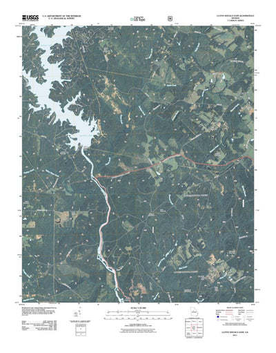 Lloyd Shoals Dam, GA (2011, 24000-Scale) Preview 1