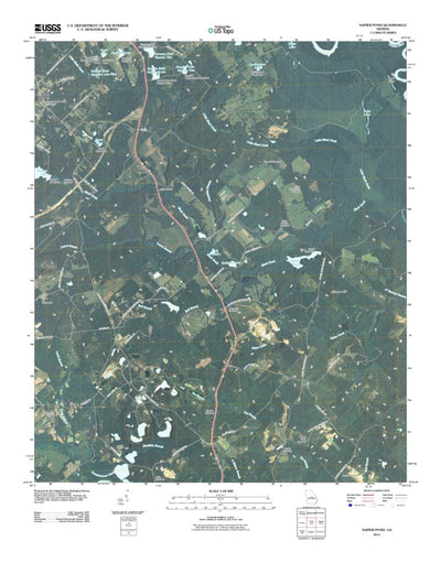Napier Pond, GA (2011, 24000-Scale) Preview 1