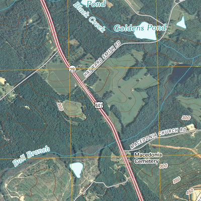 Napier Pond, GA (2011, 24000-Scale) Preview 2